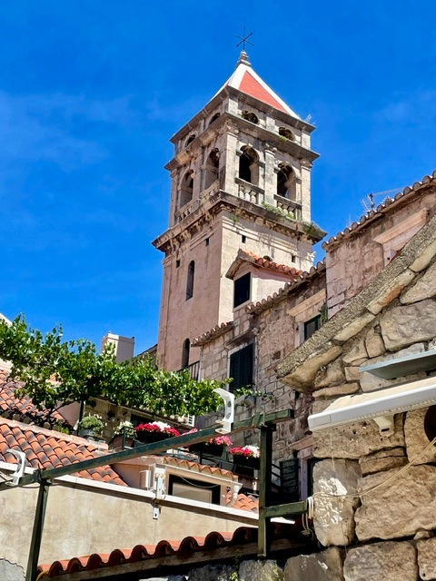 Trogir, old town on an island in the Adriatic