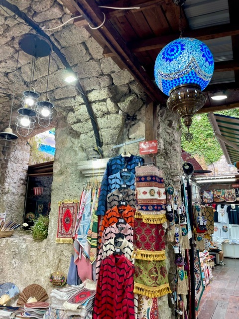 Old bazaar in Historic Old Town of Kotor, Montenegro