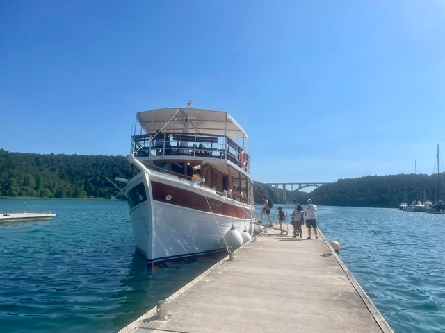 Krka National Park - boat to Skradinski Buk Waterfalls