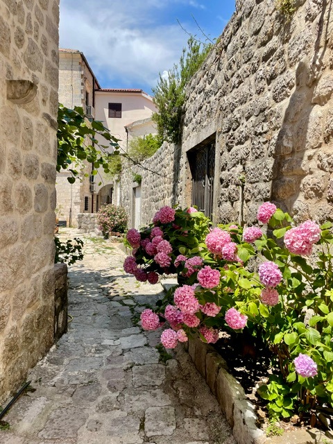 Streets of Perast, Montenegro