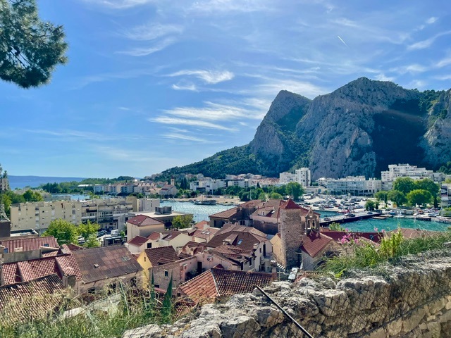 Omis Port Harbour Old Town
