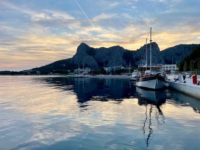 Omis Port Harbour Old Town