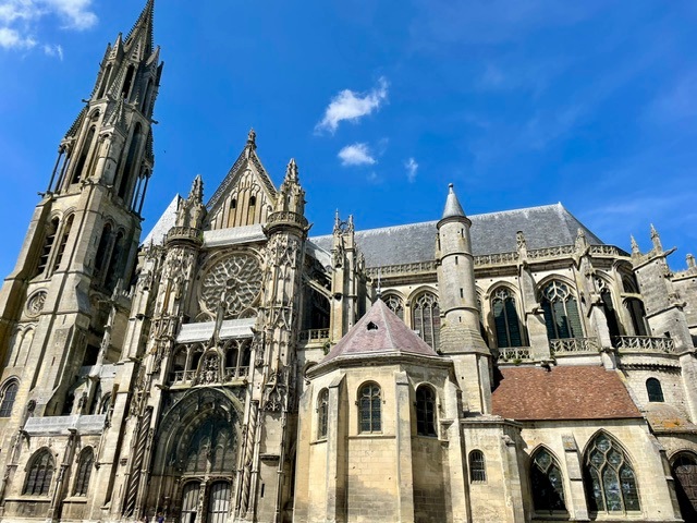 Stunning cathedral in Senlis, France