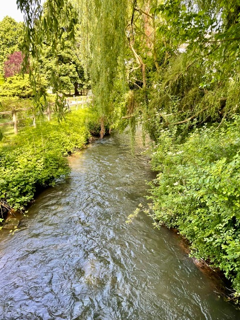 Walking paths around Senlis in France