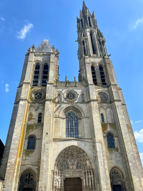 Cathedral in Senlis in France