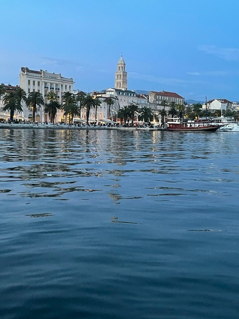 Water view of Split, Croatia - Diocletian's Palace