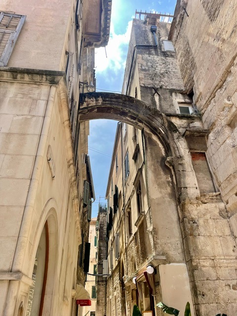 Split, Croatia - Diocletian's Palace alleyways to explore