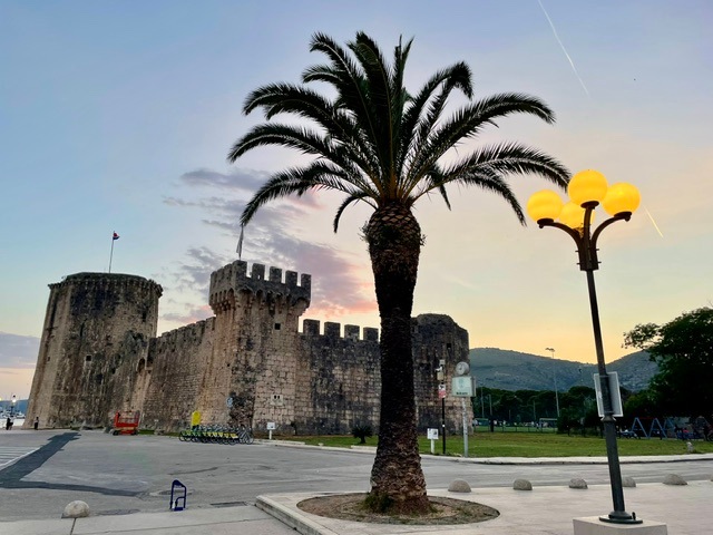 Fortress in Trogir, old town on an island in the Adriatic